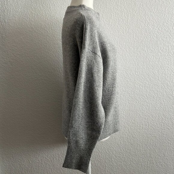 A New Day Gray “Love That For You” Embroidered Sweater Small Crewneck - Picture 4 of 8